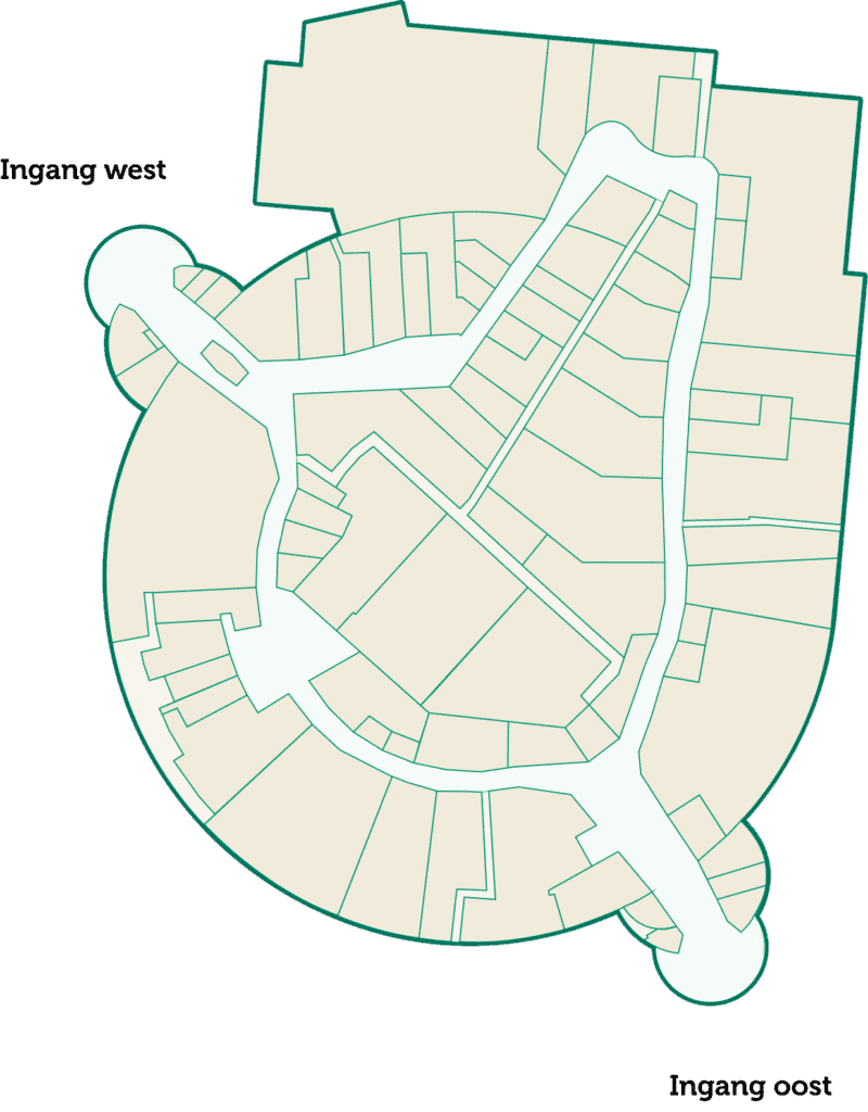 Plattegrond Fase 3: Zone HEMA / KPN + Parkeerterrein (vanaf Q2 2026)